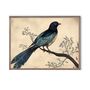 Art Print | Vintage Blue Bird Wall Art | Nature Inspired Home Decor, thumbnail 2 of 12