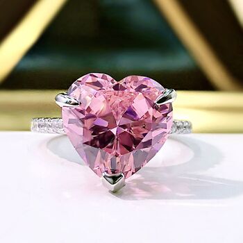 Heart Diamond Ring, 5 of 8