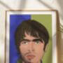 Noel And Liam Gallagher Oasis Print / Oasis Keep Sake / Oasis Poster / Oasis Tour Poster / Oasis Memorabilia / Oasis Mania / Oasis Print, thumbnail 1 of 2