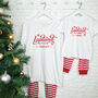 Personalised Lapland Family Pyjamas, thumbnail 1 of 2