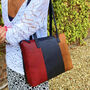 Genuine Leather Multi Coloured Leather Handbag, Shoulder Bag, thumbnail 1 of 2