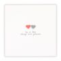 You And Me Always And Forever Romantic Handmade Card, thumbnail 9 of 9