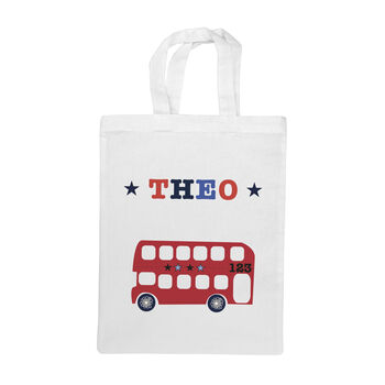 Personalised Boy's Fabric Party Bag, 10 of 11