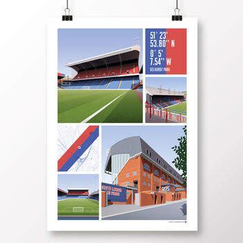 Crystal Palace Views Of Selhurst Poster, 2 of 7