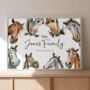 Our Herd, Our Home – Custom Horse Family Print, thumbnail 3 of 5