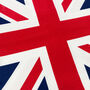 Union Jack Flag Cushion Cover From Soft Chenille Fabric, thumbnail 2 of 12