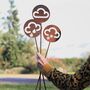 Father's Day Weather Symbols Hanging Garden Decoration, thumbnail 9 of 10