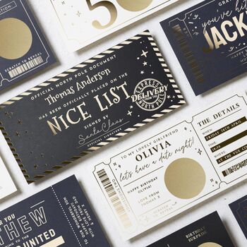 Personalised Santa Nice List Certificate For Children, 9 of 9