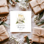 Personalised Wedding Day Card. Champagne Flutes Design, thumbnail 2 of 4