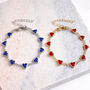 Heart Charm Chain Bracelet, thumbnail 1 of 3