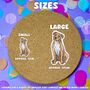 Personalised Staffy Dog Full Portrait Stickers, thumbnail 4 of 8