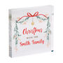 Personalised Christmas Family Name Plaque Gift, thumbnail 3 of 3