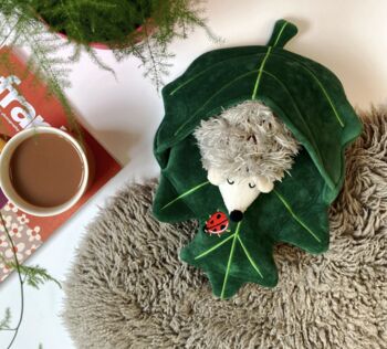 Garden Hedgehog Hot Water Bottle, 2 of 7