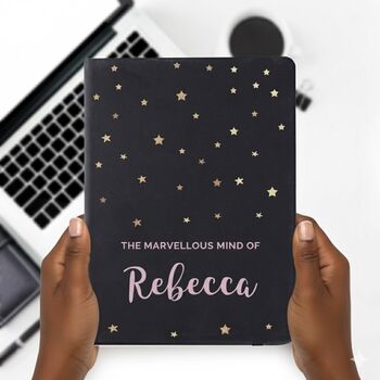 Personalised Starry Hardback Notebook, 7 of 10
