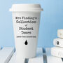 Personalised Student Tears Teacher's Eco Cup, thumbnail 1 of 7