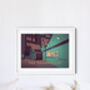 The Sugarhouse Lancaster Travel Poster Art Print, thumbnail 2 of 8