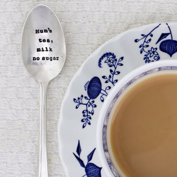 Personalised Silver Plated Vintage Tea Spoon, 2 of 9