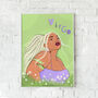 Virgo Art Print | Star Sign Wall Art | Zodiac Astrology Illustration, thumbnail 1 of 3