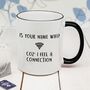 Personalised Romantic Pun Mug, thumbnail 1 of 12