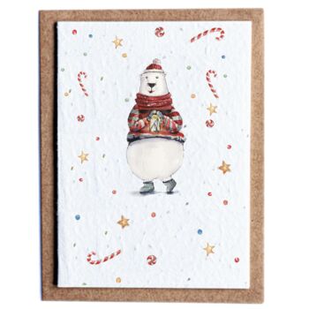 Plantable Christmas Characters Cards 6pk, 3 of 3