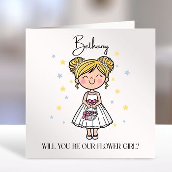 Flower Girl Card, 6 of 6