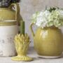 Artichoke Inspired Glazed Candlestick, thumbnail 4 of 4