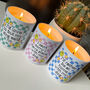 I Would Rather Be At Home With My Dog Quote Candle, thumbnail 2 of 6