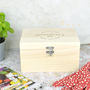 Personalised Wooden Seed Storage Box, thumbnail 2 of 3