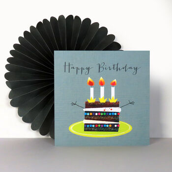Happy Birthday Cake Card, 3 of 5