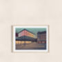Crucible Theatre Sheffield Travel Poster Art Print, thumbnail 3 of 8