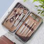 Personalised Gent's Classic Manicure Set, thumbnail 6 of 12