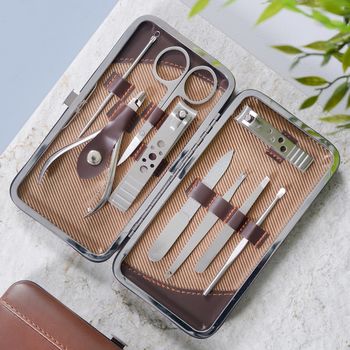 Personalised Gent's Classic Manicure Set, 6 of 12