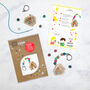 Make Your Own Gingerbread House Keyring, thumbnail 1 of 3