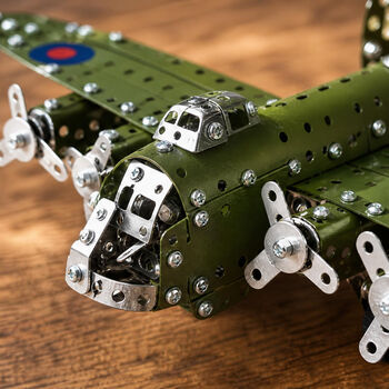 Make Your Own Lancaster Bomber Metal Construction Set, 4 of 8