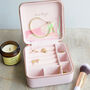 Personalised Constellation Square Travel Jewellery Box, thumbnail 6 of 7
