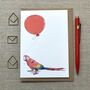 Personalised Parrot Birthday Card, thumbnail 1 of 4