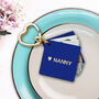 Personalised Nanny Multi Photo Flip Leather Keyring, thumbnail 1 of 8