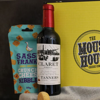 Classic Red Wine And Cheese Hamper, 2 of 4