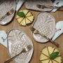 Handmade Ceramic Pineapple Serving Plates, thumbnail 8 of 8