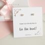 Tie The Knot Bridesmaid Necklace, thumbnail 7 of 8