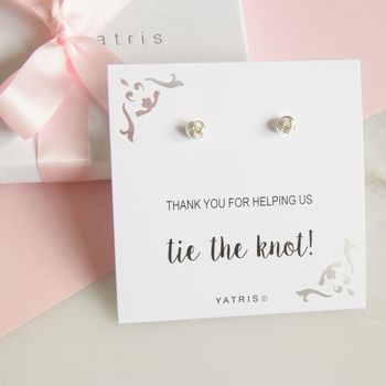 Tie The Knot Bridesmaid Necklace, 7 of 8