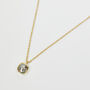 18ct Gold Cushion Salt And Pepper Diamond Necklace, thumbnail 2 of 2