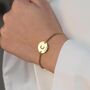 Initial Coin Bracelet, thumbnail 5 of 9