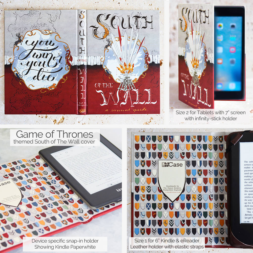 classic hardback book cover for kindle or tablet by klevercase