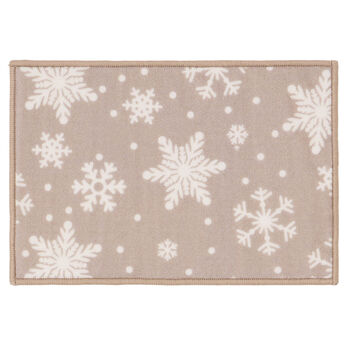 Floormatters Printed Natural Snowflake 2pcs 40x60 And 50x150, 2 of 7