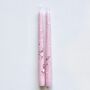 Hand Painted Pink Ballet Candles, thumbnail 7 of 9