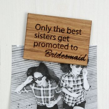 Personalised Only The Best Sisters…Magnet, 2 of 7