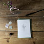 ‘Bluebell’ Botanical Spring Flower Notecard, thumbnail 1 of 4