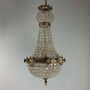 Small Empire Ballroom Chandelier, Rewired, thumbnail 1 of 10