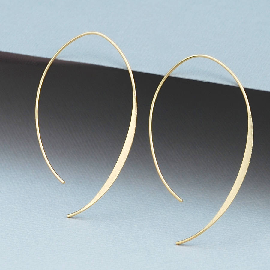 wishbone earrings by penelopetom | notonthehighstreet.com